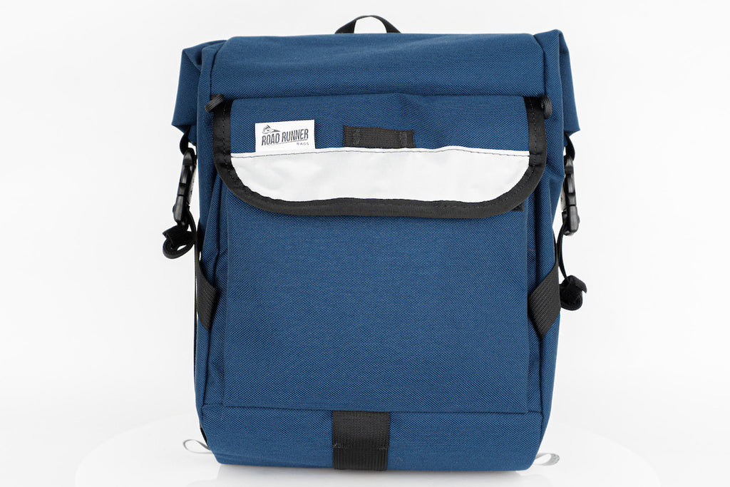 Anywhere Panniers in Navy Cordura