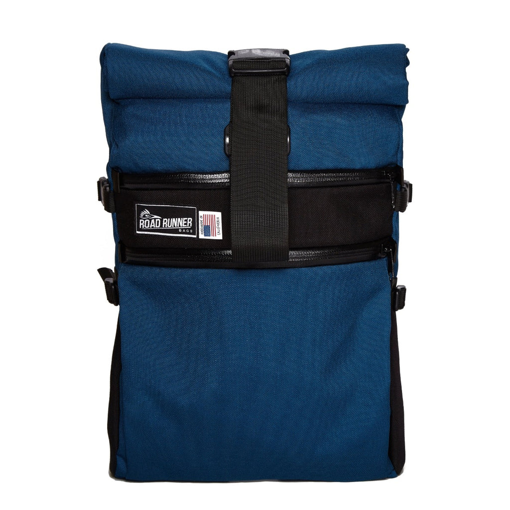 Large Roll Top Backpack - Bicycle Bag by Road Runner Bags
